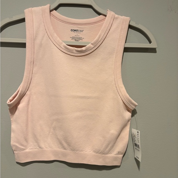Women's Contour by Pacsun fitted top. Size Small light baby pink so soft NWT - Picture 5 of 10